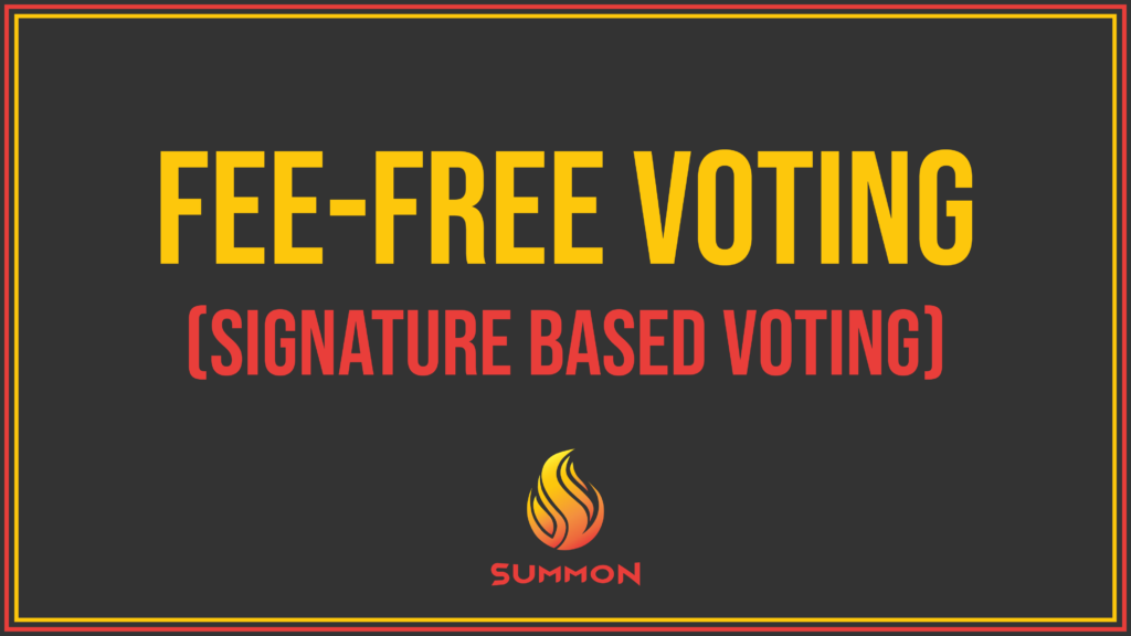 Fee-Free Voting